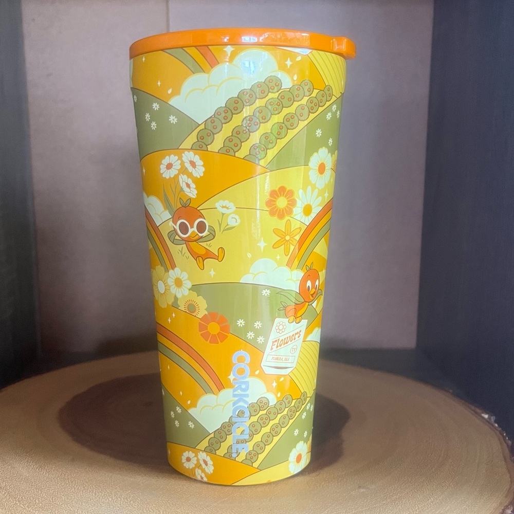 New! Orange Bird Corkcicle Tumbler From Disney